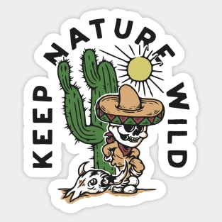 Keep Nature Wild Sticker